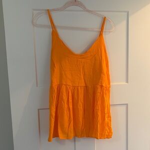 Vibrant Orange Camisole Top